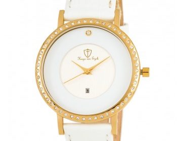 Ceas Hugo von Eyck pentru dama cu cadran round si curea din piele